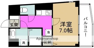 ハピネス浦江【2階】の間取り