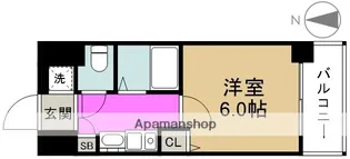 1Kの間取り画像