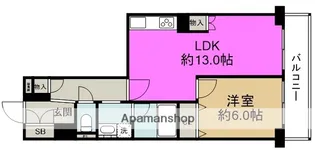 大淀町スカイハイツ【2階】の間取り