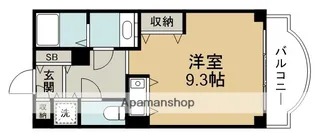 シュエット吉本【6階】の間取り