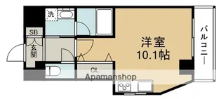 アルグラッド野田阪神【9階】の間取り