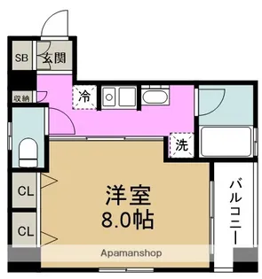メゾン・ル・ロア【10階】の間取り