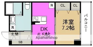 RIVER FORD中之島【5階】の間取り