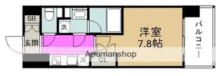 プール・トゥジュール梅田ウエスト【3階】の間取り