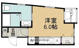 ウイステリア野田1番館【2階】の間取り