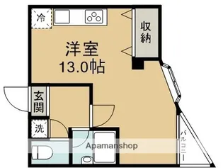 リレイション野田【9階】の間取り