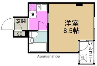 アスタ・ラ・ビスタ新梅田【3階】の間取り