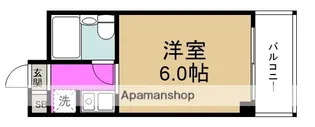 オークビア福島【4階】の間取り