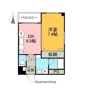 ぐらすはうす【2階】の間取り