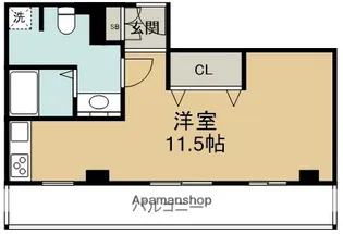 渡辺ビル【4階】の間取り