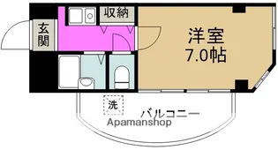 リバーサイド柴島【6階】の間取り