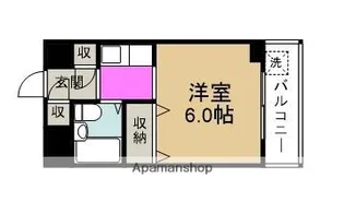 シュライン上福島【306号室】の間取り