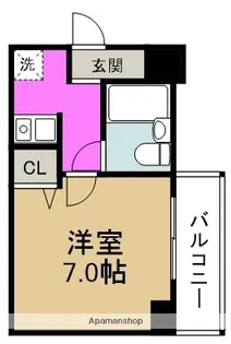 エスリード野田【4階】の間取り
