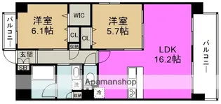 LUFELI【3階】の間取り