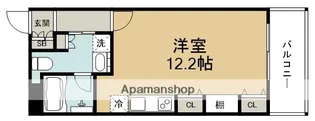 レジュールアッシュ福島【2階】の間取り