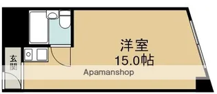 メガロコープ福島【3階】の間取り
