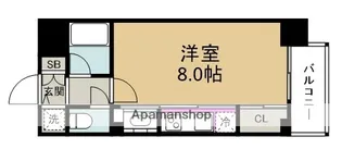 ラナップスクエア福島【6階】の間取り