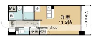大拓ハイツ22【2階】の間取り