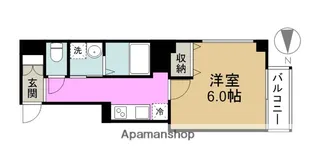 1Kの間取り画像