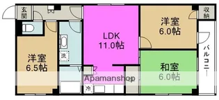ルミエール福島【5階】の間取り
