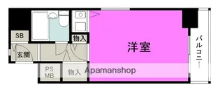 エクセランス梅田西【3階】の間取り