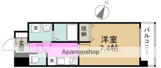 Pi’ece charmante Fukushima【7階】の間取り
