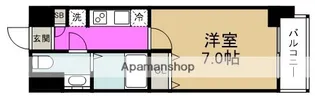 ラクラス福島野田【6階】の間取り