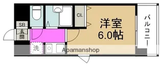 ラナップスクエア野田【8階】の間取り
