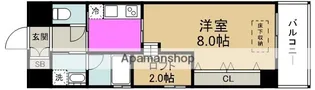 ARROW FIELDS 貮番館【6階】の間取り