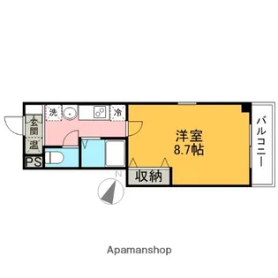 ルミエール海老江Ⅱ【4階】の間取り