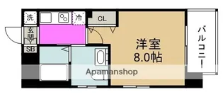 ラナップスクエア福島Ⅱ【4階】の間取り
