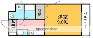ロジュマン松原【7階】の間取り