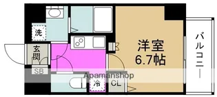 スワンズシティ福島グランデ【6階】の間取り