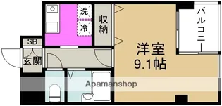 アーバネックス野田【8階】の間取り