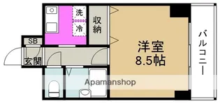 アーバネックス野田【7階】の間取り