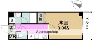パーラム野田【7階】の間取り
