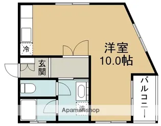 メゾンドールハーヴェスト【3階】の間取り