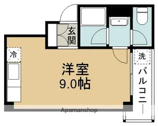 メゾンドールハーヴェスト【3階】の間取り