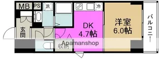 ファーストステージ梅田WEST【15階】の間取り