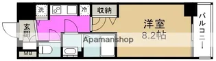 LEGESTA大阪レジデンス【9階】の間取り