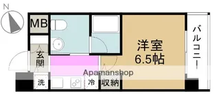エスライズ堂島川【3階】の間取り