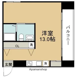 APT.新梅田【7階】の間取り