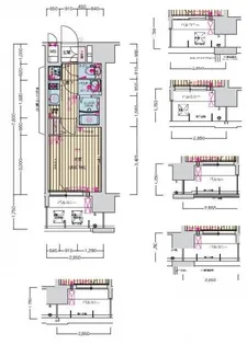 プレサンス京町堀ノース【0608号室】の間取り