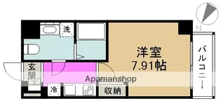 ウインズコート西梅田Ⅱ【1階】の間取り