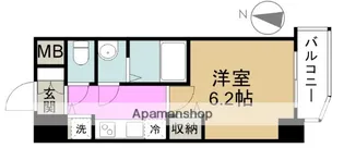 プレサンス大阪ゲートシティ【11階】の間取り