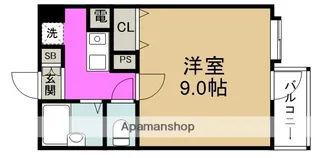 メゾンF【3階】の間取り