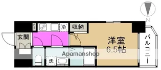 エスリード新福島【10階】の間取り