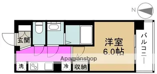 エステムプラザ福島ジェネル【3階】の間取り