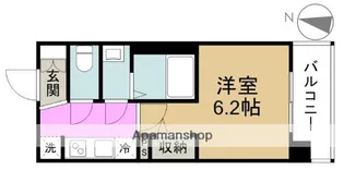 エステムプラザ福島ジェネル【5階】の間取り