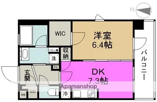 エステムプラザ福島ジェネル【9階】の間取り